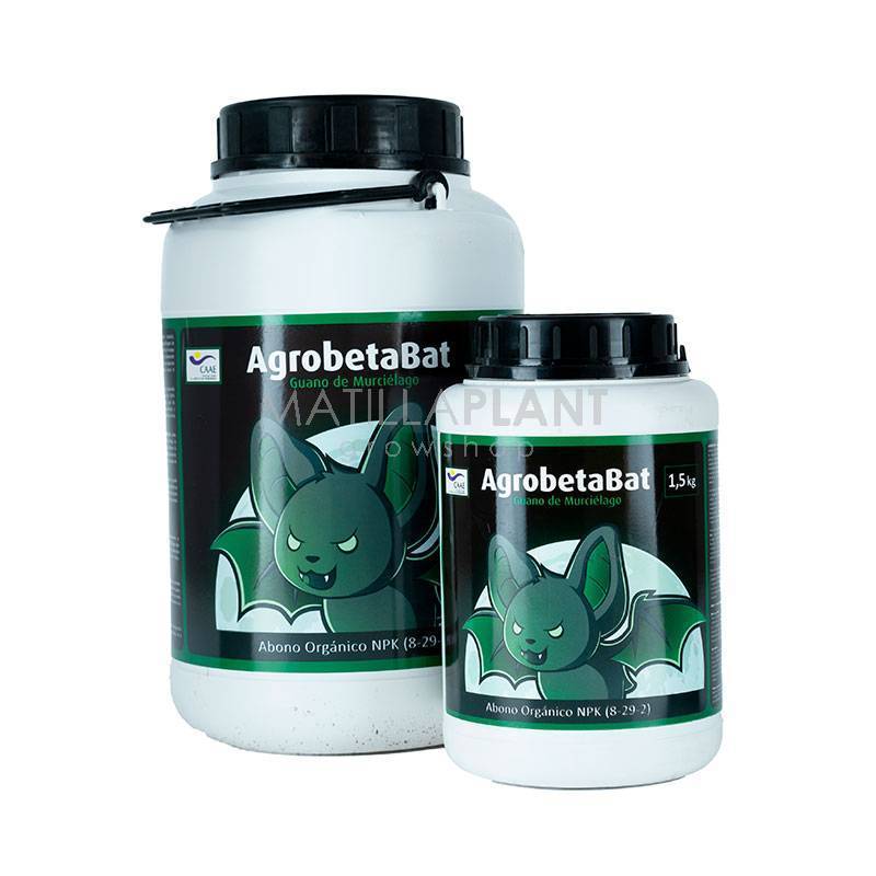 Agrobeta Bat Guano Granulado de Agrobeta
